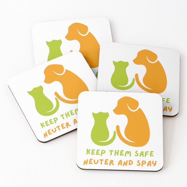 Item preview, Keep Them Safe, Neuter and Spay designed and sold by CarefulCreation.