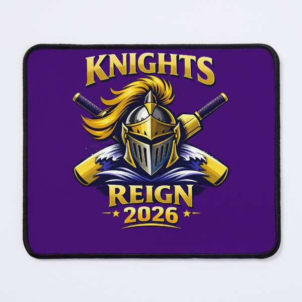 Item preview, KKR Knights Reign 2026 | Royal Edition Cricket Design designed and sold by WhisperFrame.