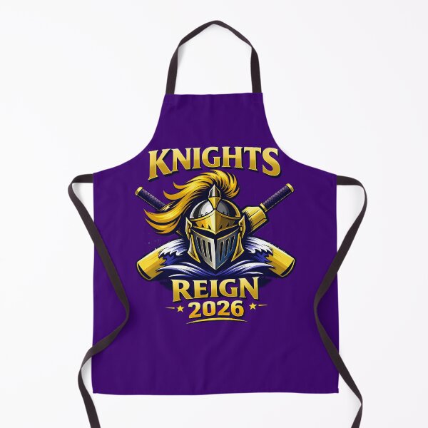 Item preview, KKR Knights Reign 2026 | Royal Edition Cricket Design designed and sold by WhisperFrame.