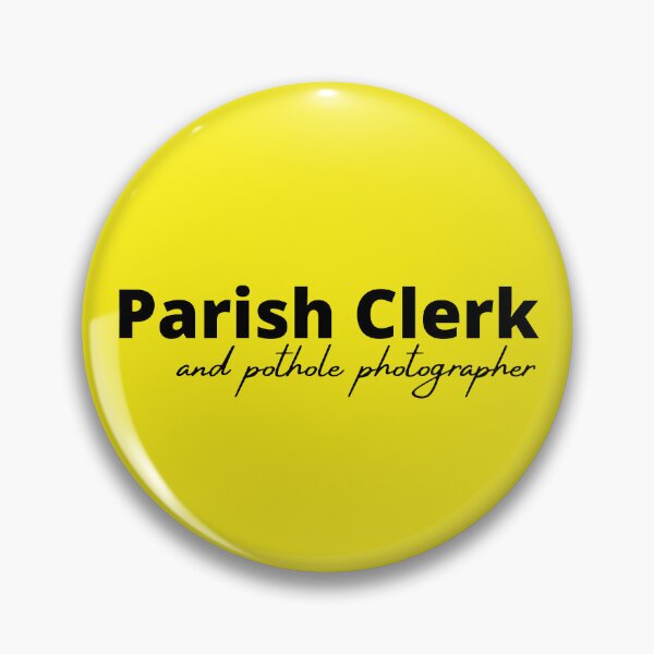 Item preview, Parish Clerk and Pothole Photographer designed and sold by 13thOak.