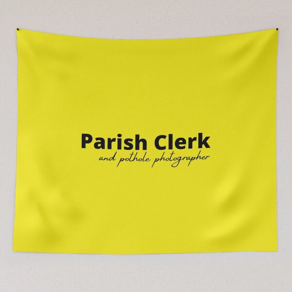 Item preview, Parish Clerk and Pothole Photographer designed and sold by 13thOak.