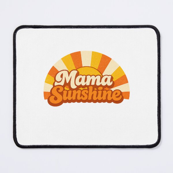 Item preview, Mama Sunshine - Retro 70s Typography with Vintage Sun Rays designed and sold by MKreative Studio.