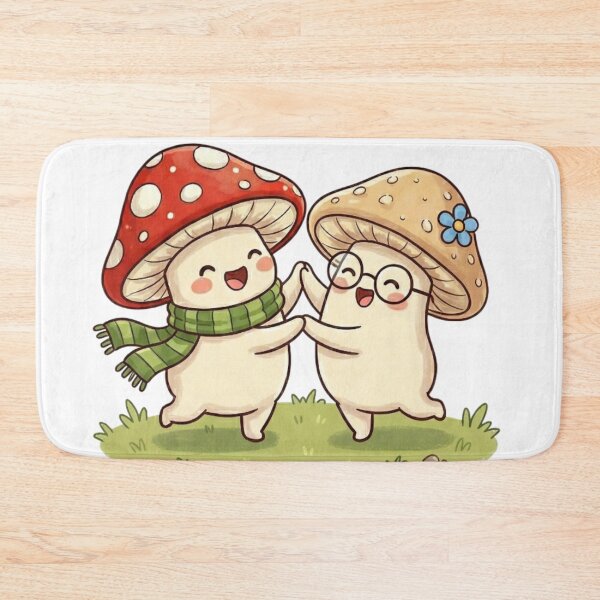 Item preview, Happy Mushroom designed and sold by PP&RAINBOW SHOP.