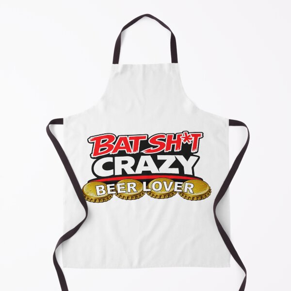 Item preview, BATSHIT CRAZY BEER LOVER WITH BOTTLE CAPS designed and sold by BSCI Designs.