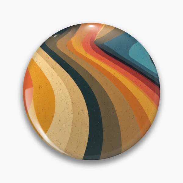 Item preview, Colorful waves flow in a design designed and sold by anytka.