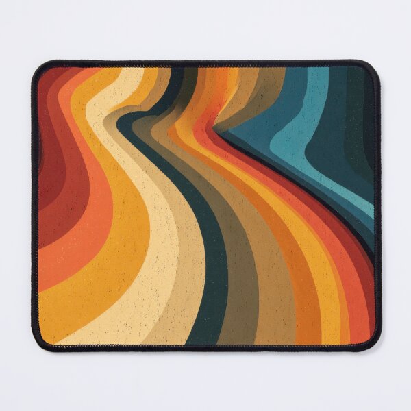 Item preview, Colorful waves flow in a design designed and sold by anytka.