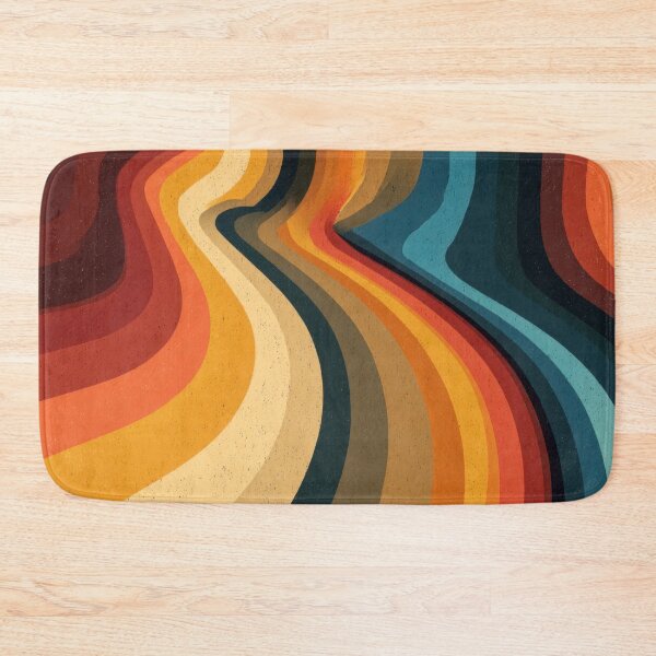 Item preview, Colorful waves flow in a design designed and sold by anytka.