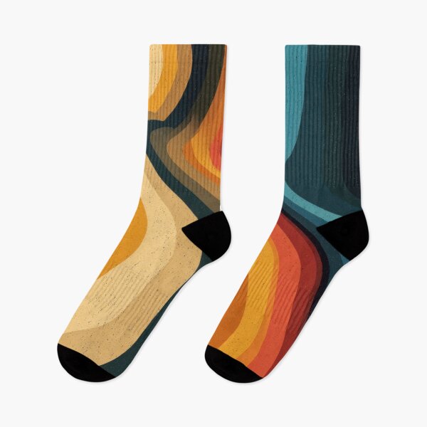 Item preview, Colorful waves flow in a design designed and sold by anytka.