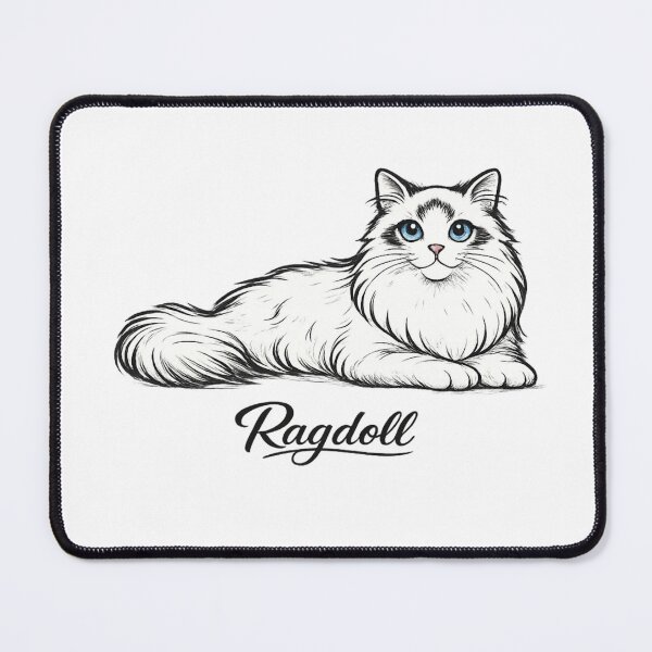Item preview, Ragdoll Cat designed and sold by Trendythreads09.