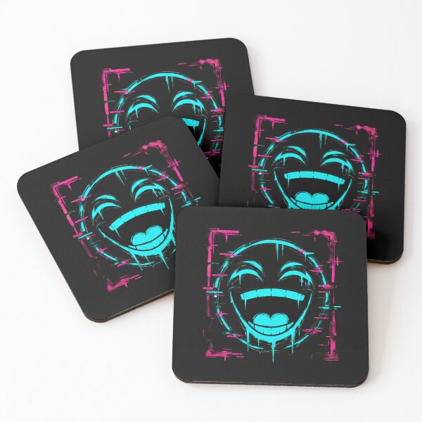 Item preview, Glitch Face – Laugh Core designed and sold by AlpineInkStudio.