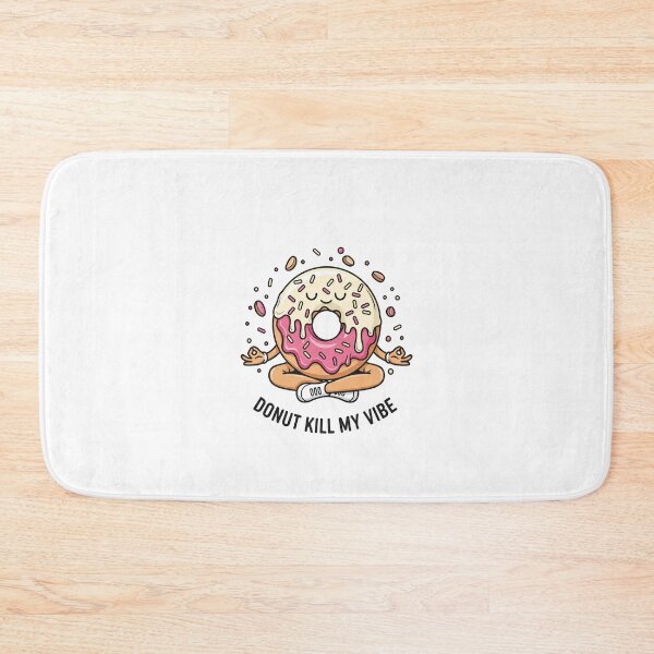 Artikelvorschau, Donut Kill My Vibe – Lustiger Zen-Donut | Sarkastische Kaffee-Humor-Grafik entworfen und verkauft von FelixnRobinus.