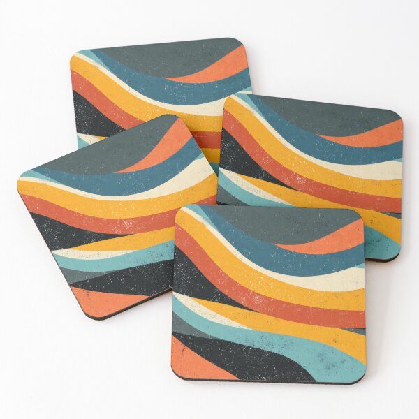 Item preview, Waves of color on canvas designed and sold by anytka.