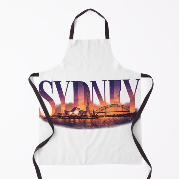 Item preview, Sydney Sunset Skyline Typography Design designed and sold by MIArt Studio.