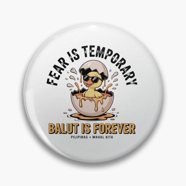 Item preview, Fear Is Temporary Balut Is Forever Funny Filipino Shirt designed and sold by IslandTyped.