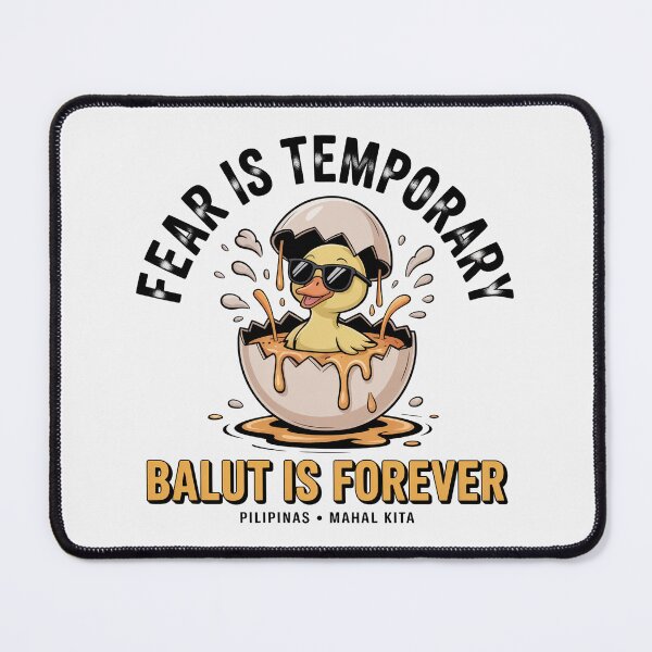 Item preview, Fear Is Temporary Balut Is Forever Funny Filipino Shirt designed and sold by IslandTyped.