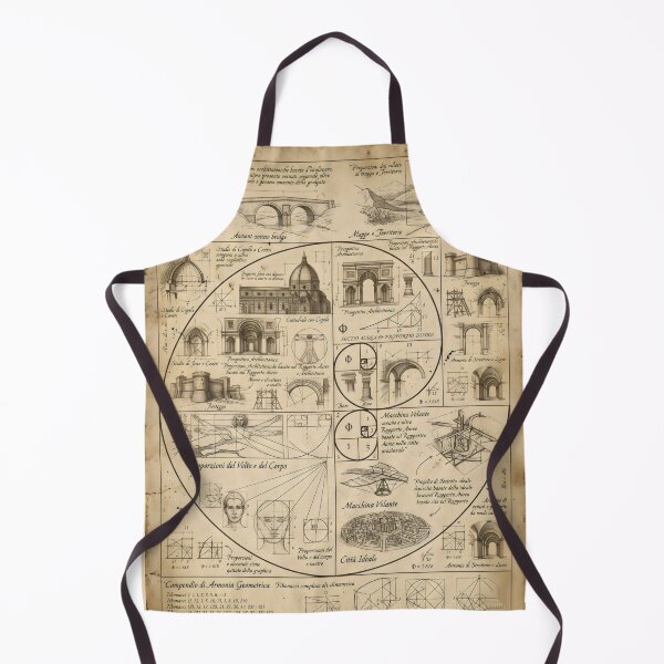 Item preview, Renaissance Art Da Vinci Science Study Architecture Sketches Sacred Geometry designed and sold by SplashTastic.
