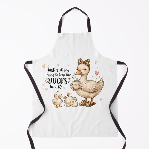 Item preview, Funny Mom Gift Just a Mom Trying to Keep Her Ducks Humor Funny Quote designed and sold by Winarrts.