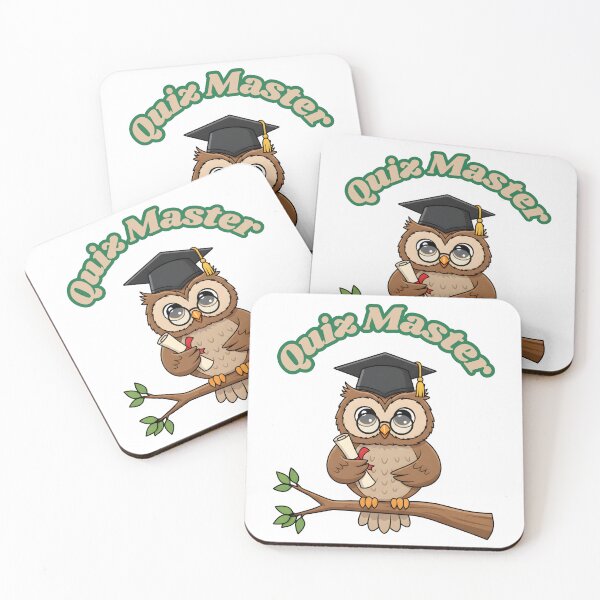 Item preview, Quiz Master Owl Graduation Funny Teacher Student Design. designed and sold by The-T-In-Retro.
