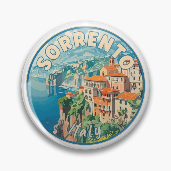 Item preview, Explore Sorrento Italy Mediterranean Paradise Travel Art designed and sold by turtlestart.