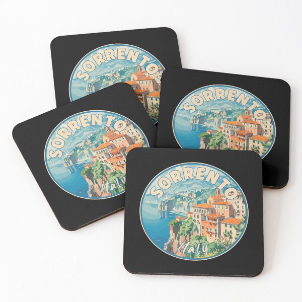 Item preview, Explore Sorrento Italy Mediterranean Paradise Travel Art designed and sold by turtlestart.