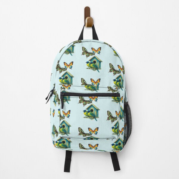 Item preview, Tropical Birds with Queen Alexandra Butterfly designed and sold by the artedivino.