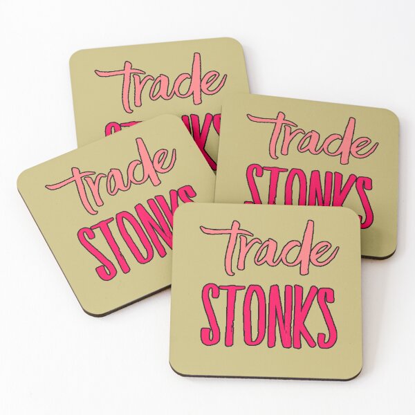 Item preview, Trade Stonks Phrase Meme Finance Humor Trading Crypto Stock Market Design designed and sold by AstronautMerch.
