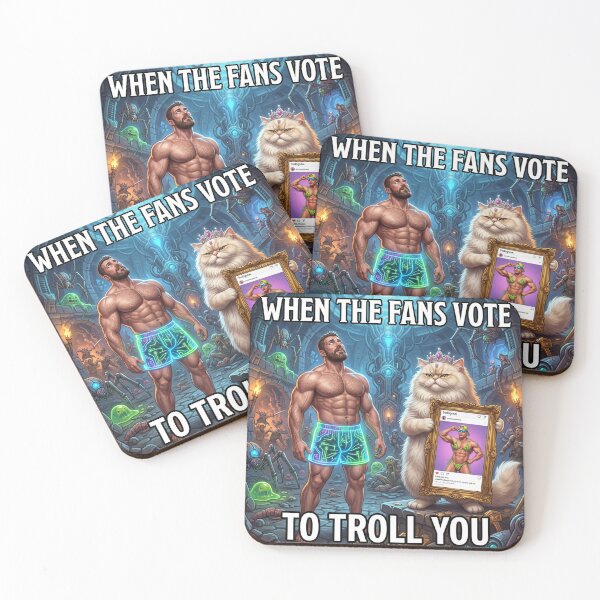 Item preview, Brad the Chad Fan Box Troll designed and sold by ryanguas.