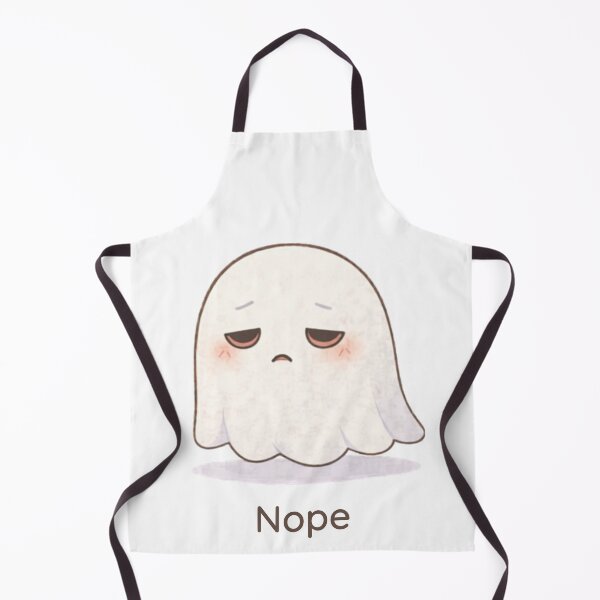 Item preview, Nope Ghost | Cute Kawaii Aesthetic | Funny Introvert Mood Design designed and sold by The Mood Index.