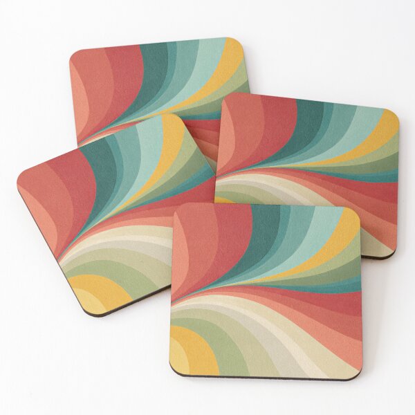 Item preview, Colorful swirl pattern in lines designed and sold by anytka.