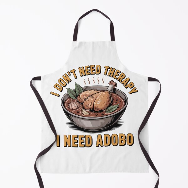 Item preview, I Don't Need Therapy I Need Adobo Funny Filipino Shirt designed and sold by IslandTyped.