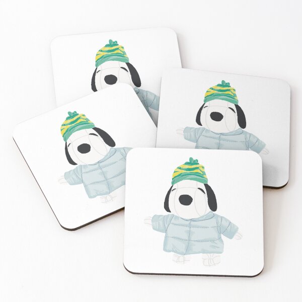 Item preview, Snoopy Puffer Jacket With Hat designed and sold by itscatnotkat.