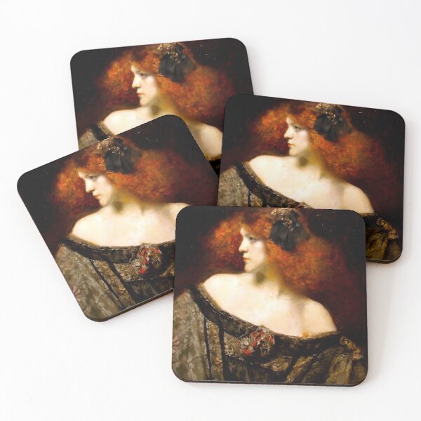 Item preview, Red-haired Venetian Desdemona, Juana Romani 1903 designed and sold by L'Atelier 1888.