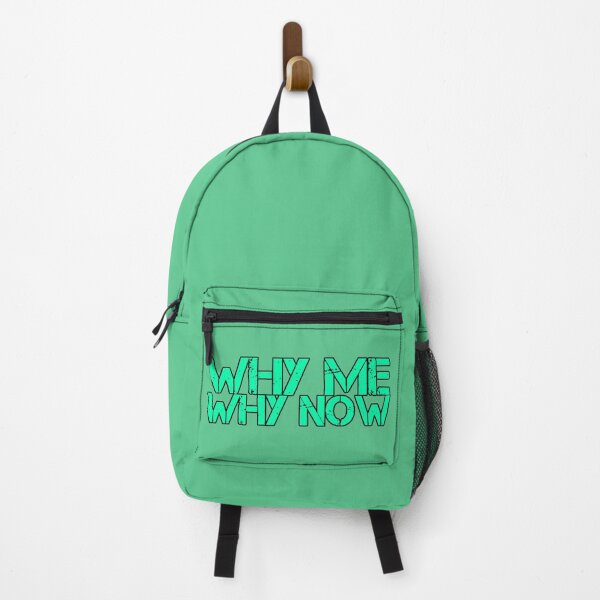 Item preview, Why Me Why Now Phrase Humor Chaos Relatable Sarcastic Minimalist Design designed and sold by AstronautMerch.
