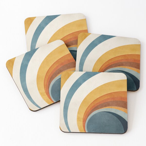 Item preview, Colorful curves create visual waves designed and sold by anytka.