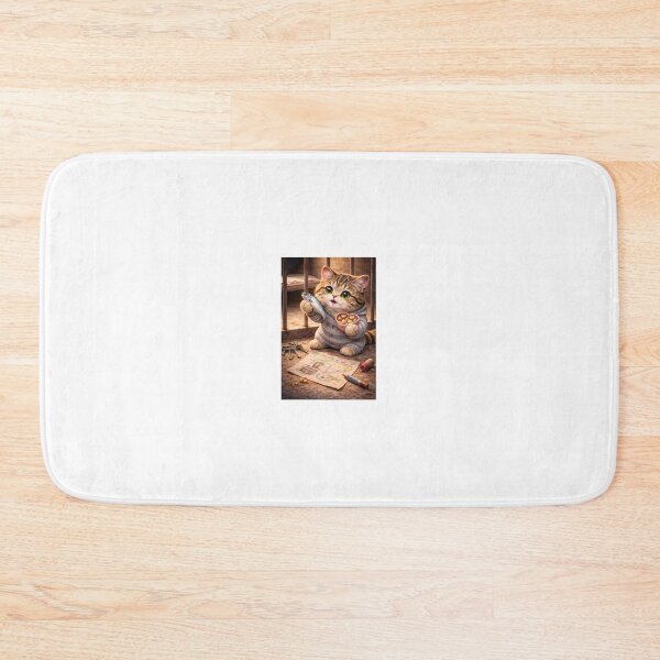 Item preview, Tiny Prisoner Cat With an Escape Plan designed and sold by LovelyCatGalaxy.