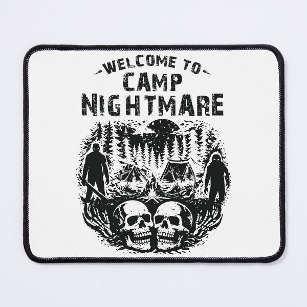 Item preview, Camp Nightmare Horror Camping Design designed and sold by Weasel Graphix.