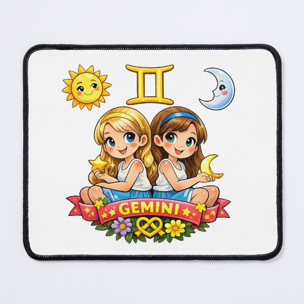 Item preview, Gemini astrology /horoscope /zodiac/star sign the twins  designed and sold by JamesDunican.
