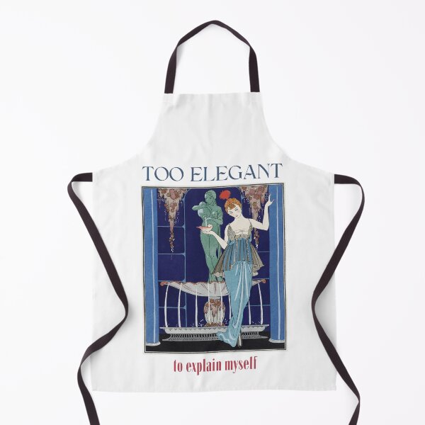 Item preview, Too Elegant To Explain Myself — Vintage Art Deco Humour  designed and sold by ChasingRabbit05.