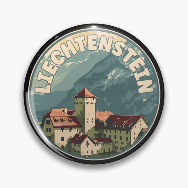 Item preview, Explore Liechtenstein Vaduz Castle Travel Art designed and sold by turtlestart.
