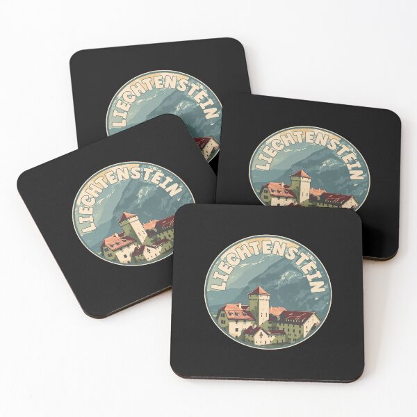 Item preview, Explore Liechtenstein Vaduz Castle Travel Art designed and sold by turtlestart.