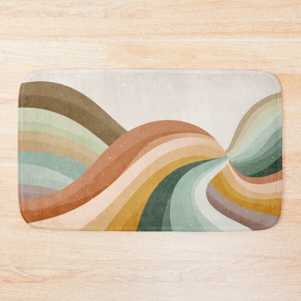 Item preview, Vibrant waves on canvas designed and sold by anytka.