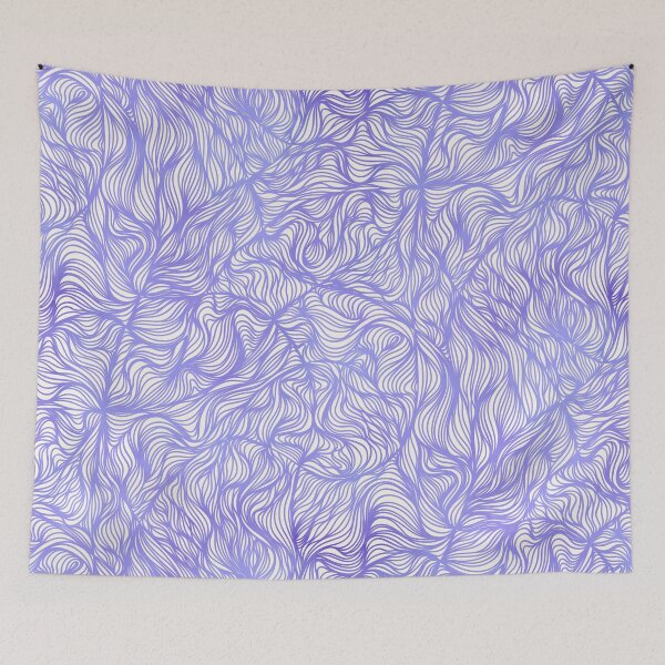 Item preview, Misty Lines Blue designed and sold by EBParsley.