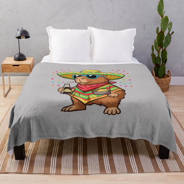 Item preview, Funny Cinco De Mayo Capybara Sombrero Taco Fiesta Mexican designed and sold by FrankIsabel.