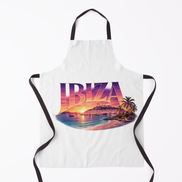 Item preview, Ibiza Sunset Beach Typography Design designed and sold by MIArt Studio.
