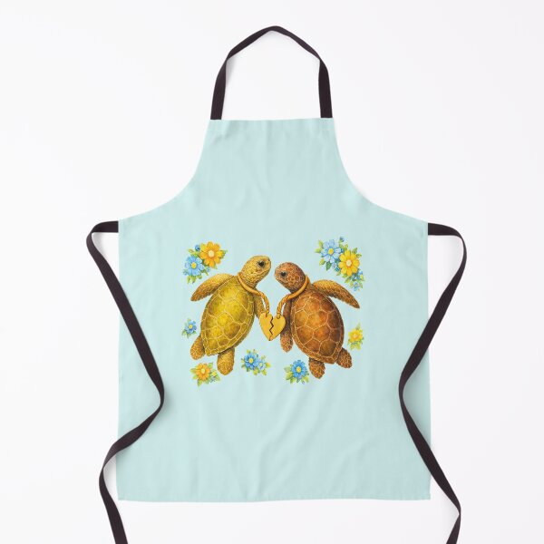 Item preview, Friendly turtles that never separate, realistic style and painting designed and sold by the artedivino.