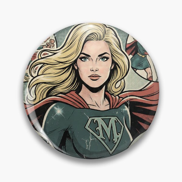 Item preview, Vintage Superhero Mom Comic Art designed and sold by AwesomeBeyondLimits.