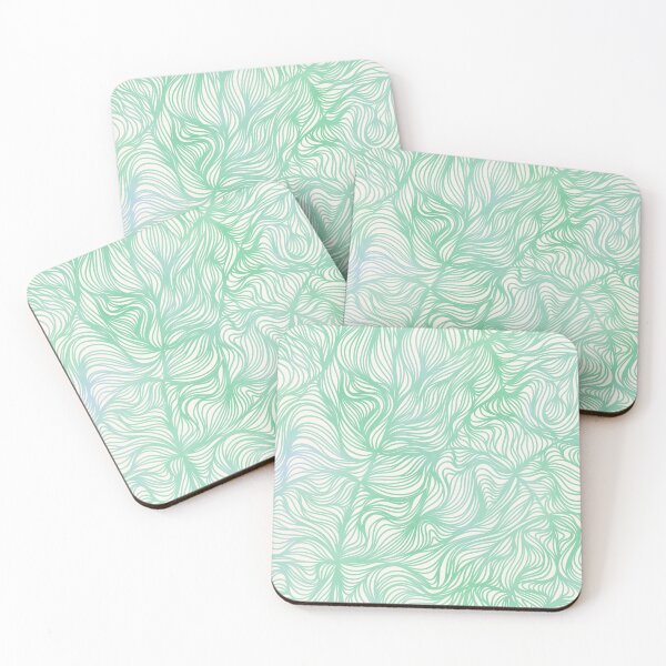 Item preview, Misty Lines Green designed and sold by EBParsley.