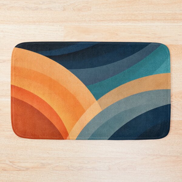 Item preview, Colorful abstract design with curves designed and sold by anytka.