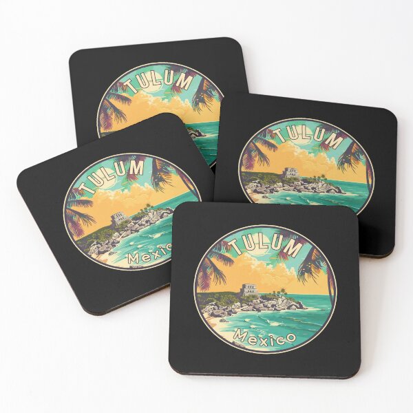 Item preview, Explore Tulum In Mexico Tropical Paradise Travel Art designed and sold by turtlestart.