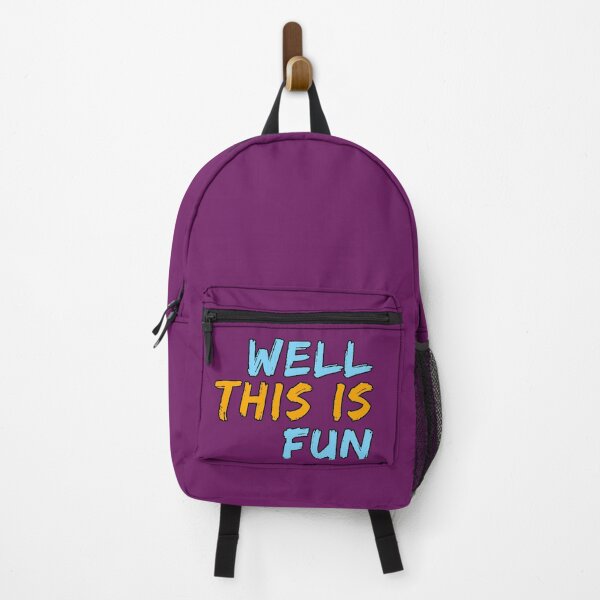 Item preview, Well, this is fun. Sarcastic phrase. Ironic humor. Relatable. Minimalist design. designed and sold by AstronautMerch.